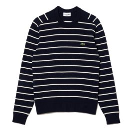 PULLOVER GIROCOLLO COTONE LACOSTE