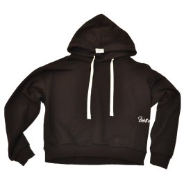 Felpa Crop Top Cappuccio Over Lab84 Lab84 Felpe F25-CRPW2340