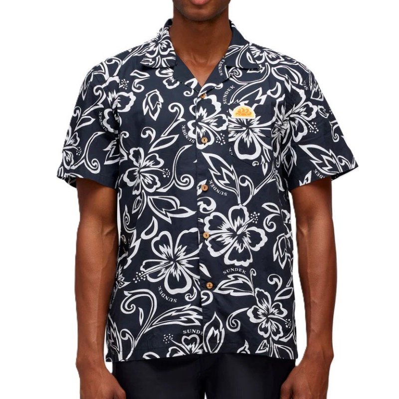 Camicia Allover Sundek Sundek Camicie M817SHMU1IA-661IA