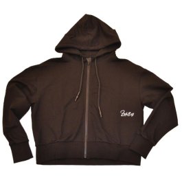 Felpa Crop Top Zip Cappuccio Lab84 Lab84 Felpe S26-CRPW7440