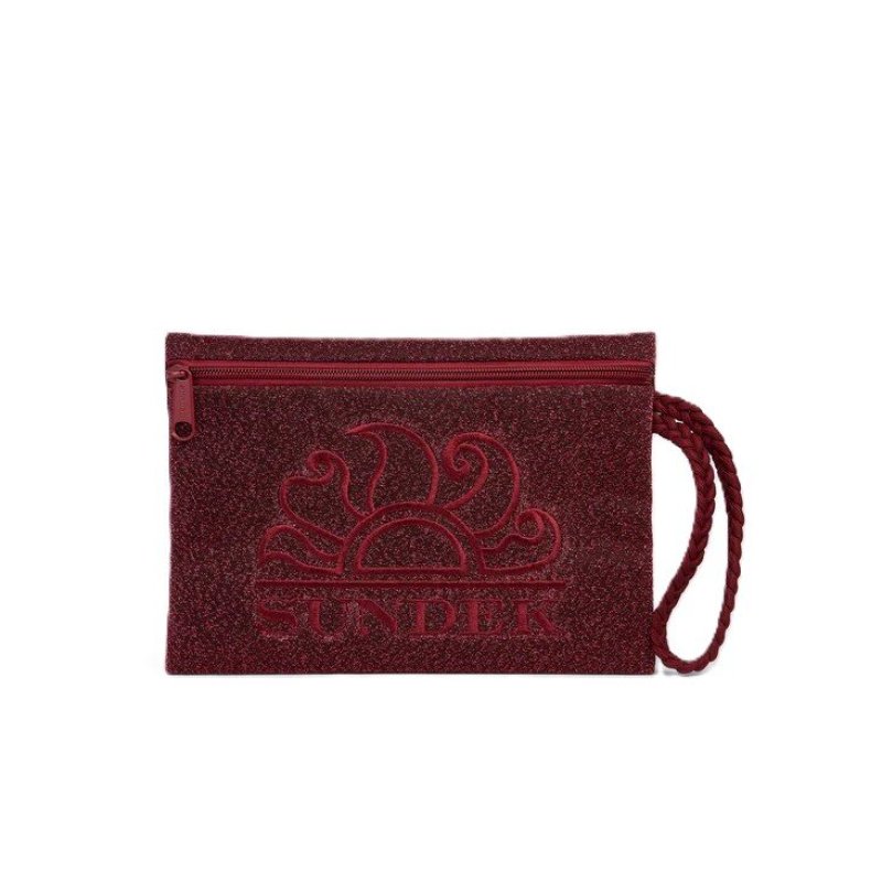 Borsa Chin Clutch Bag Sundek Sundek Borse & Tracolle AW921ABLU500-A7000